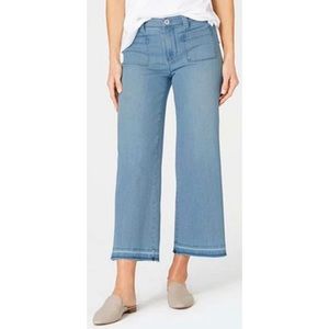 J. Jill High Rise Full Crop Denim Pants Sz 16